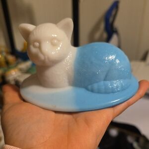 Blue Slag Cat On NO Nest/bed TOP ONLY!! Westmoreland